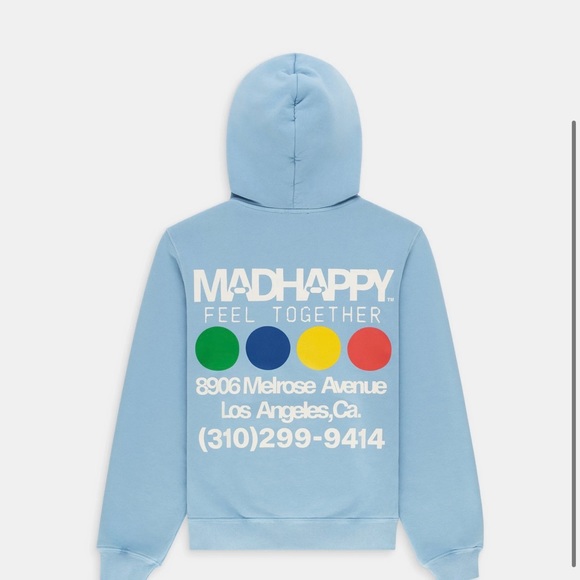 NWT Limited edition Madhappy LA Hoodie size M - Picture 2 of 5